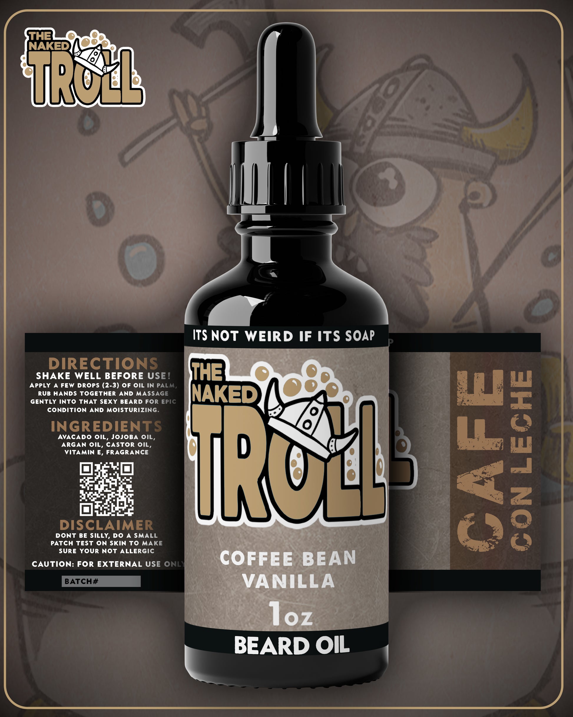 Beard Oil - Cafe on Leche