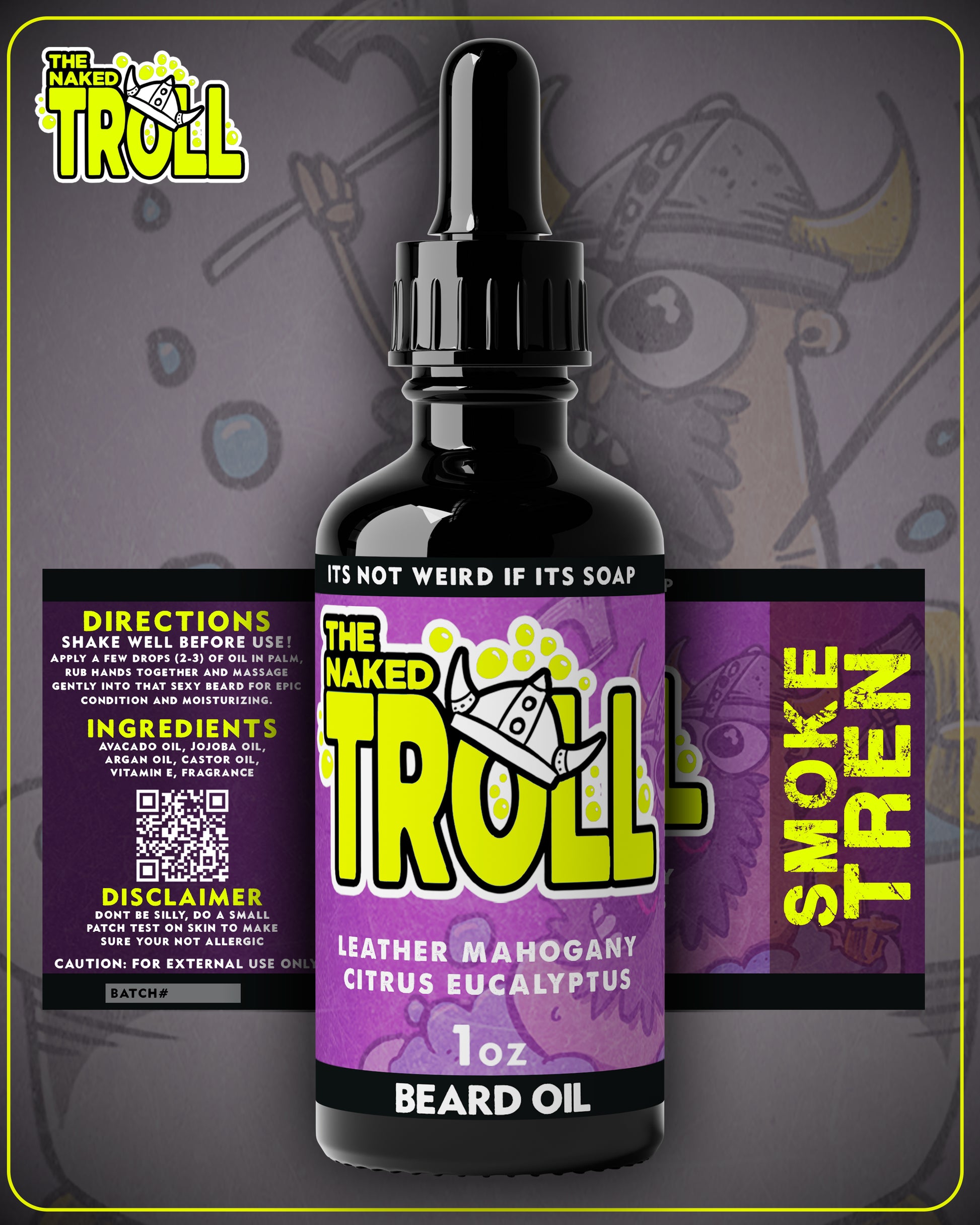 Beard Oil - Smoke Tren