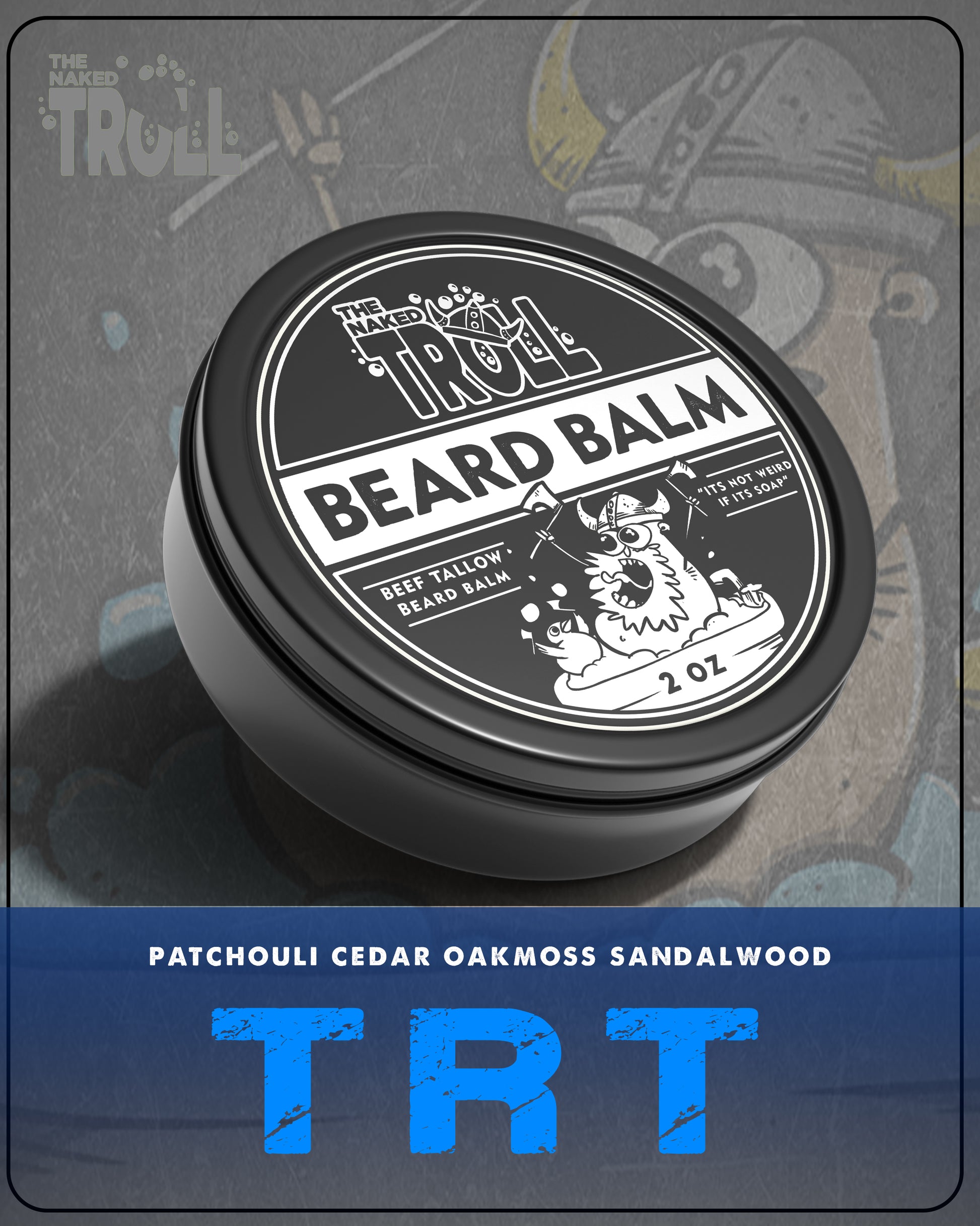 Tallow Beard Balm- TRT