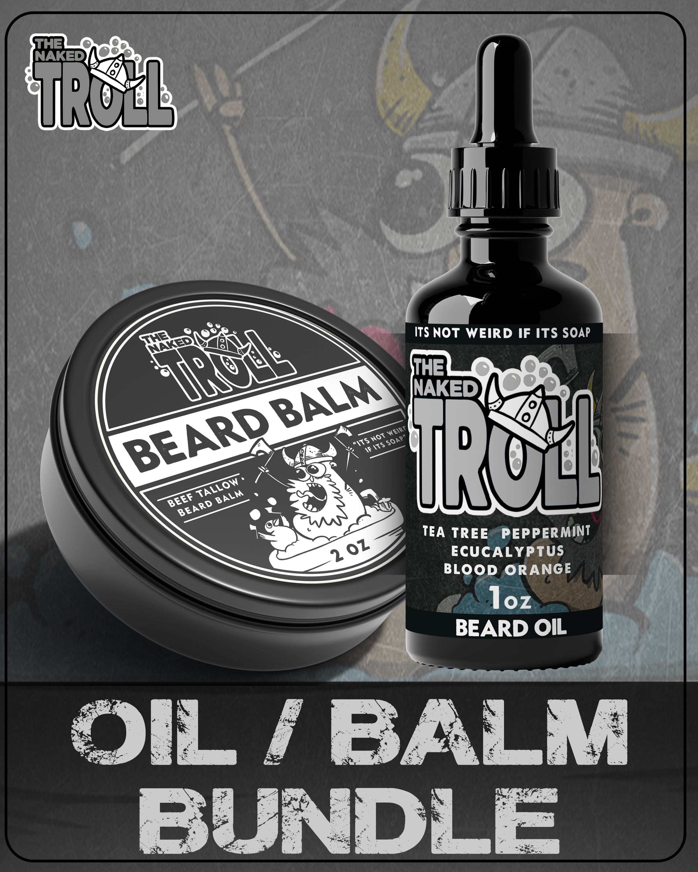 Beard oil/ Balm Bundle