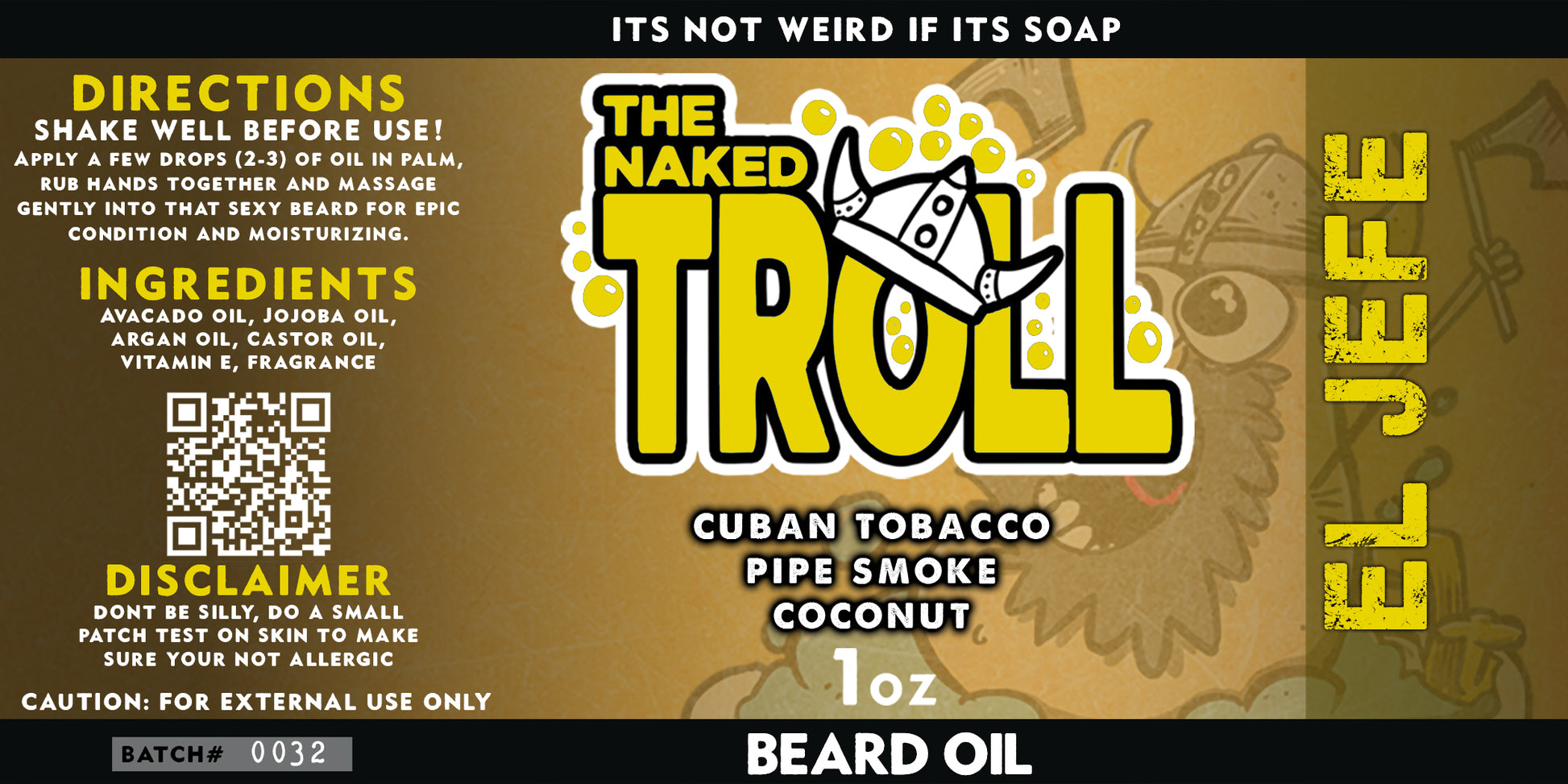 Beard Oil - El jefe