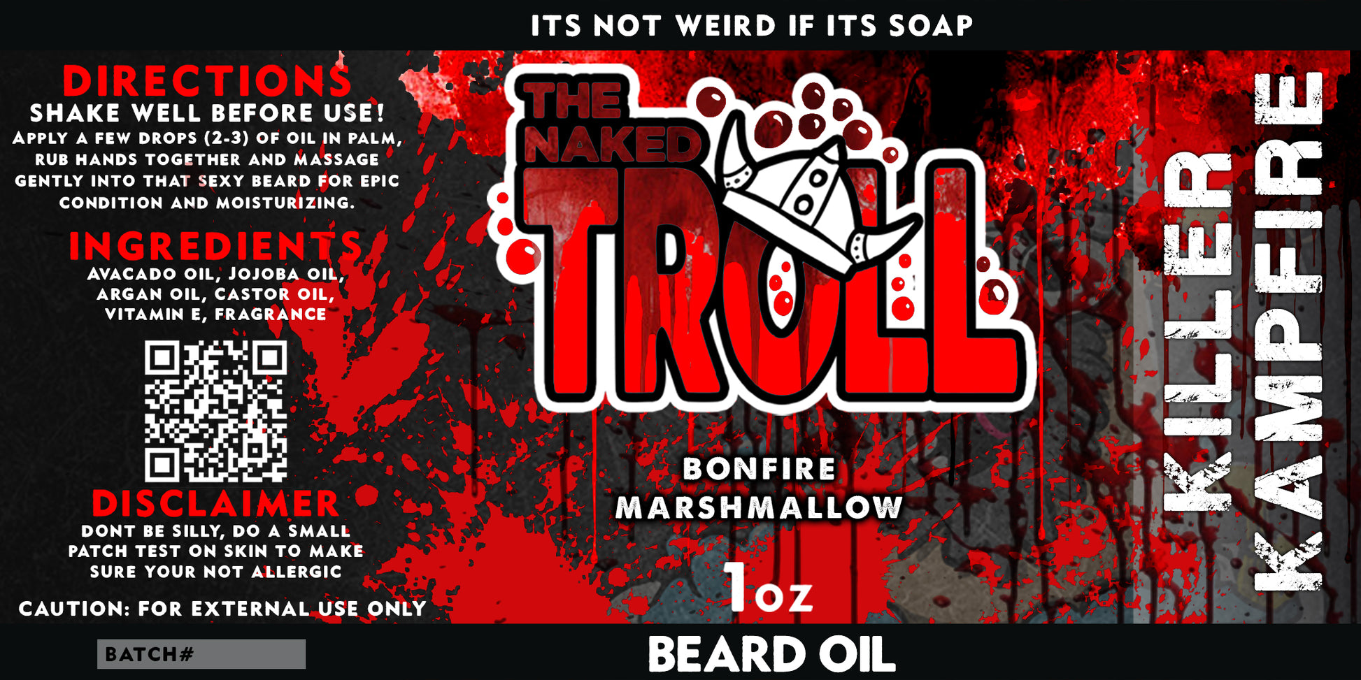 Beard Oil - Killer Kampfire