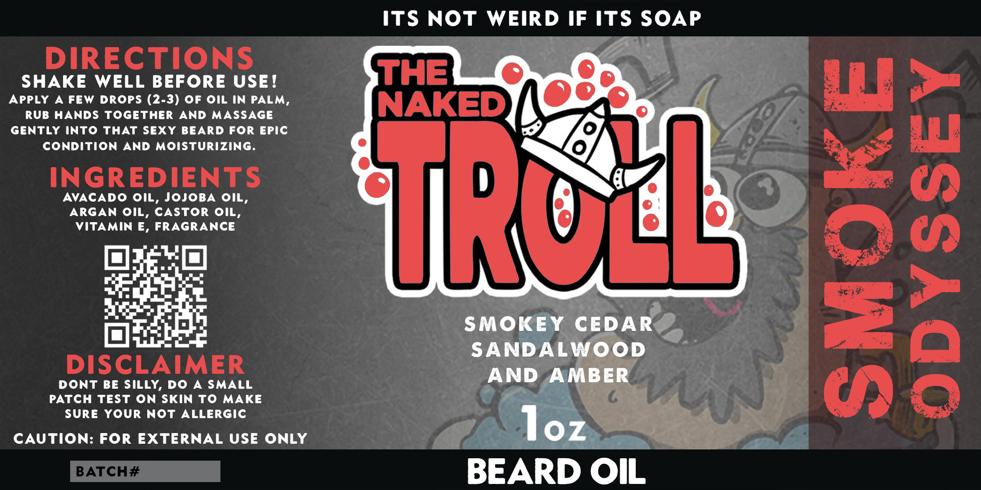 Beard Oil - Smoke Odyssey