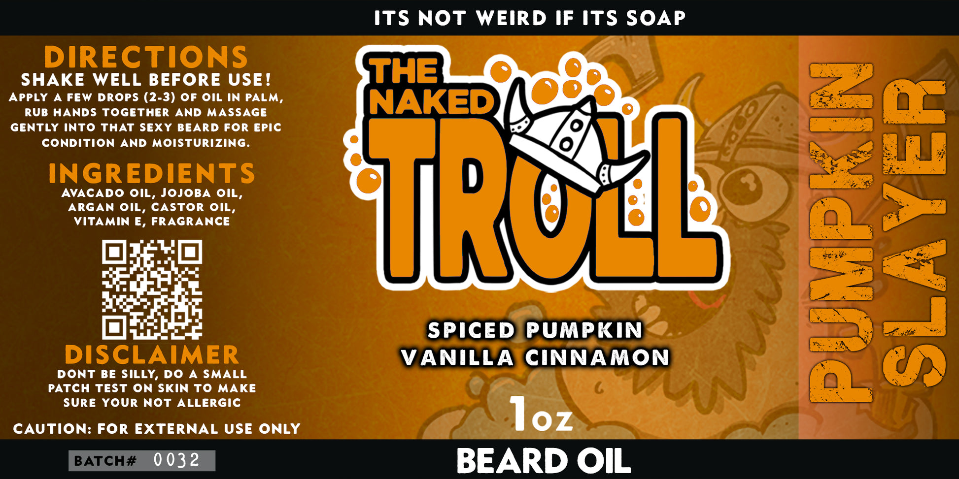Beard Oil - Pumpkin Slayer