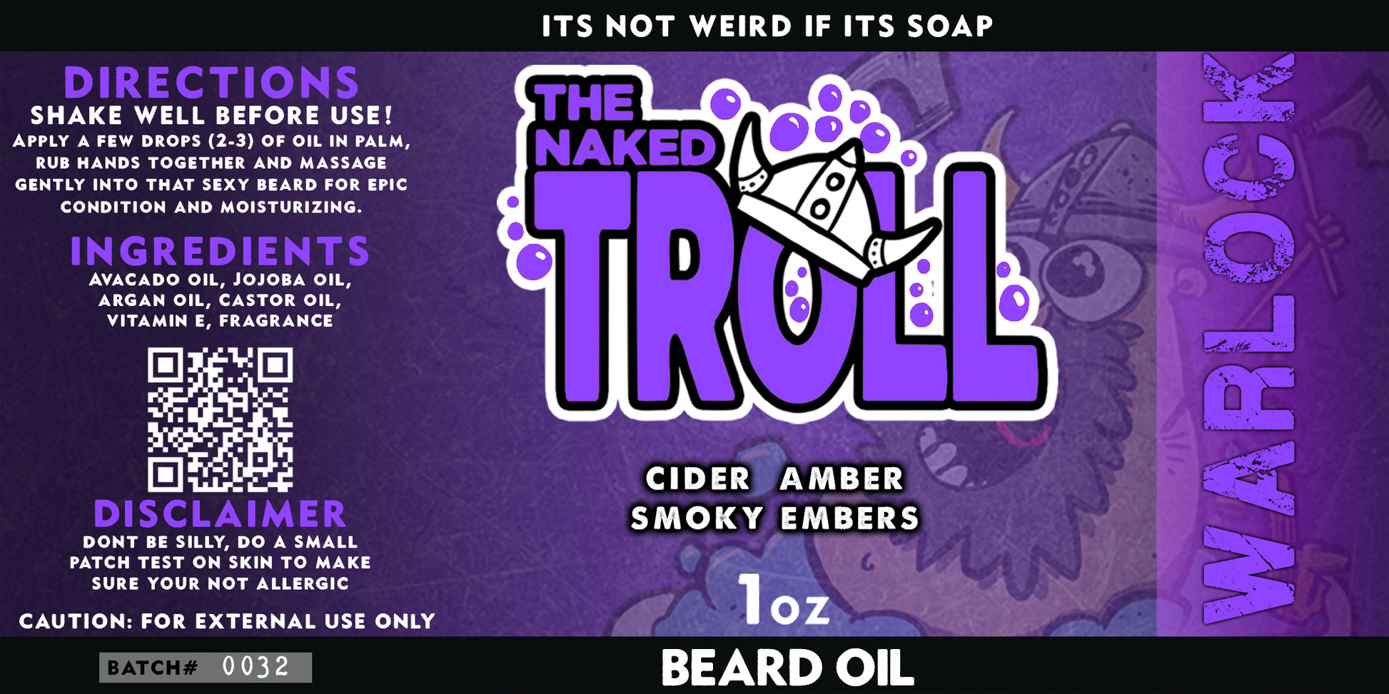 Beard Oil - Warlock