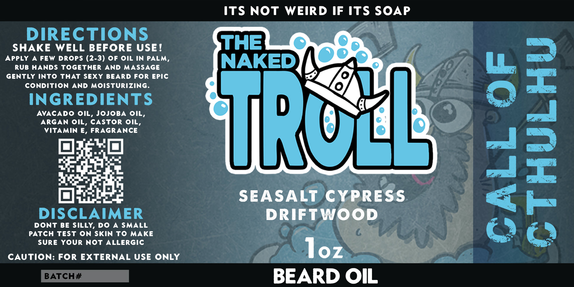 Beard Oil - Call of Cthulhu