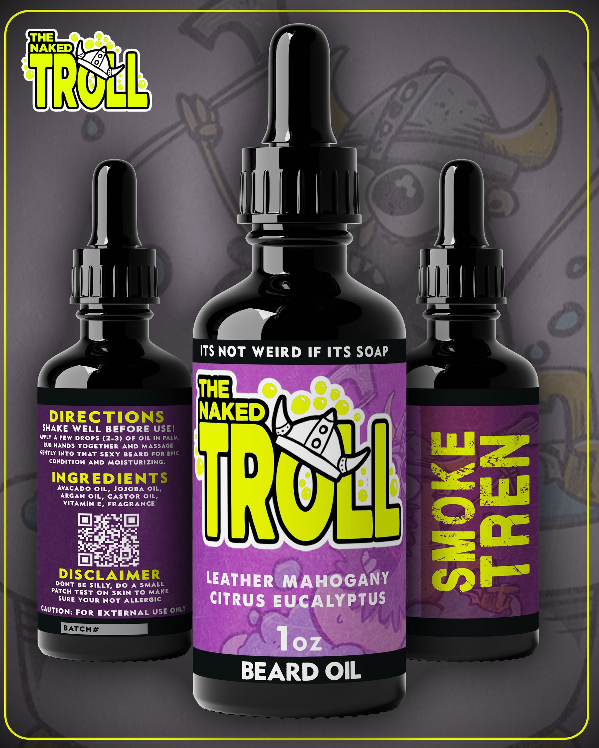 Beard Oil - Smoke Tren
