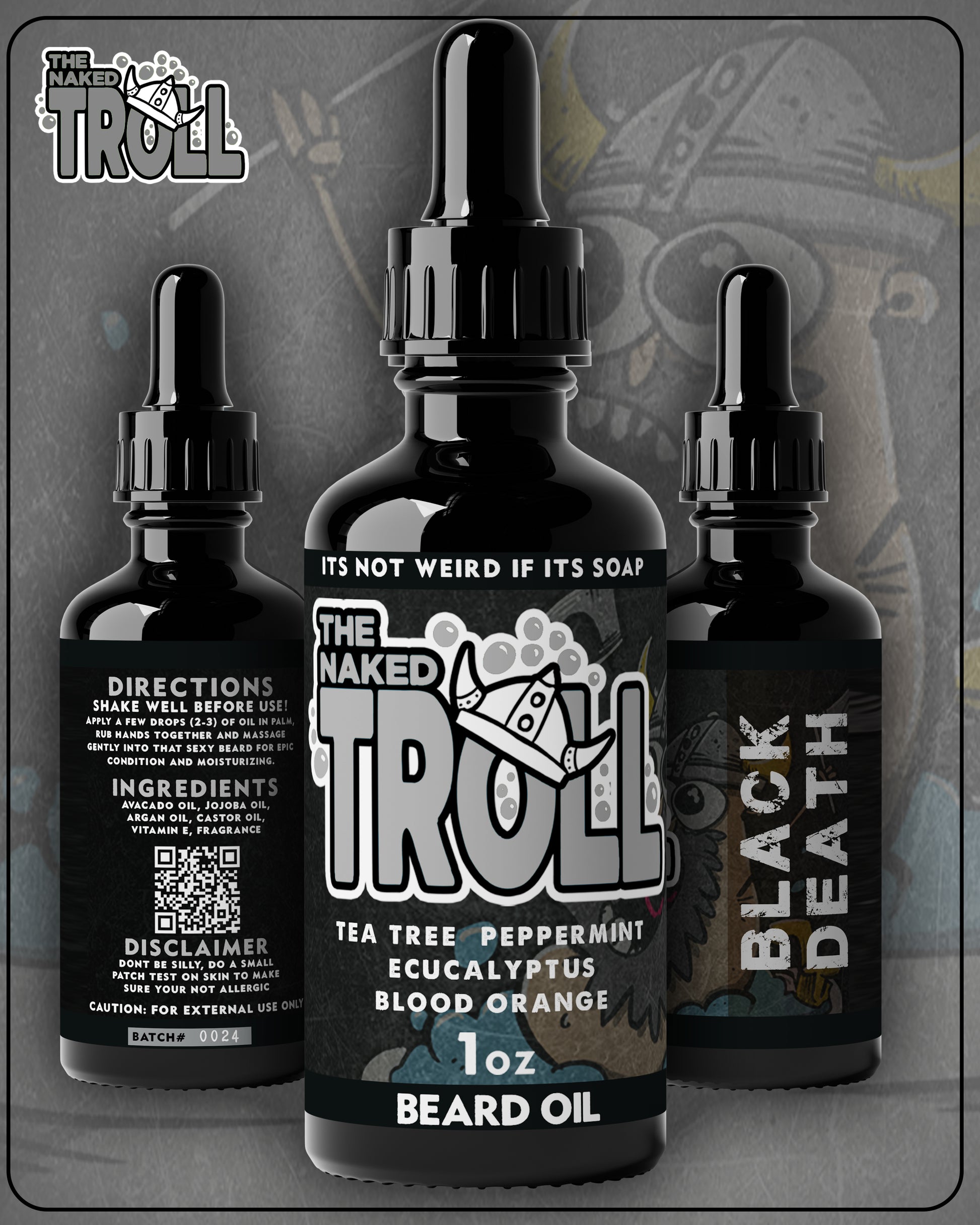 Beard Oil - Black Death