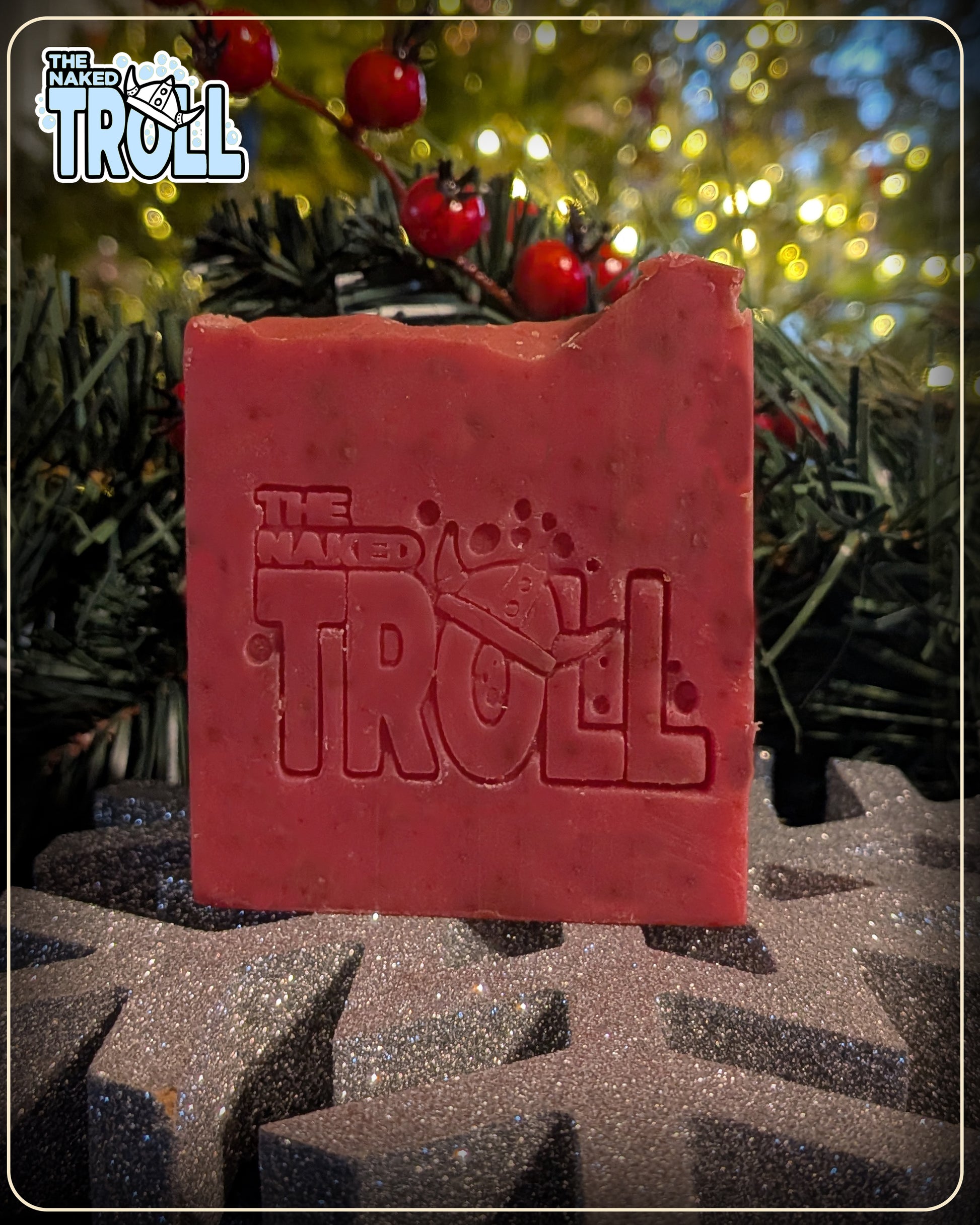 Tallow Soap - Frosted Cranberry