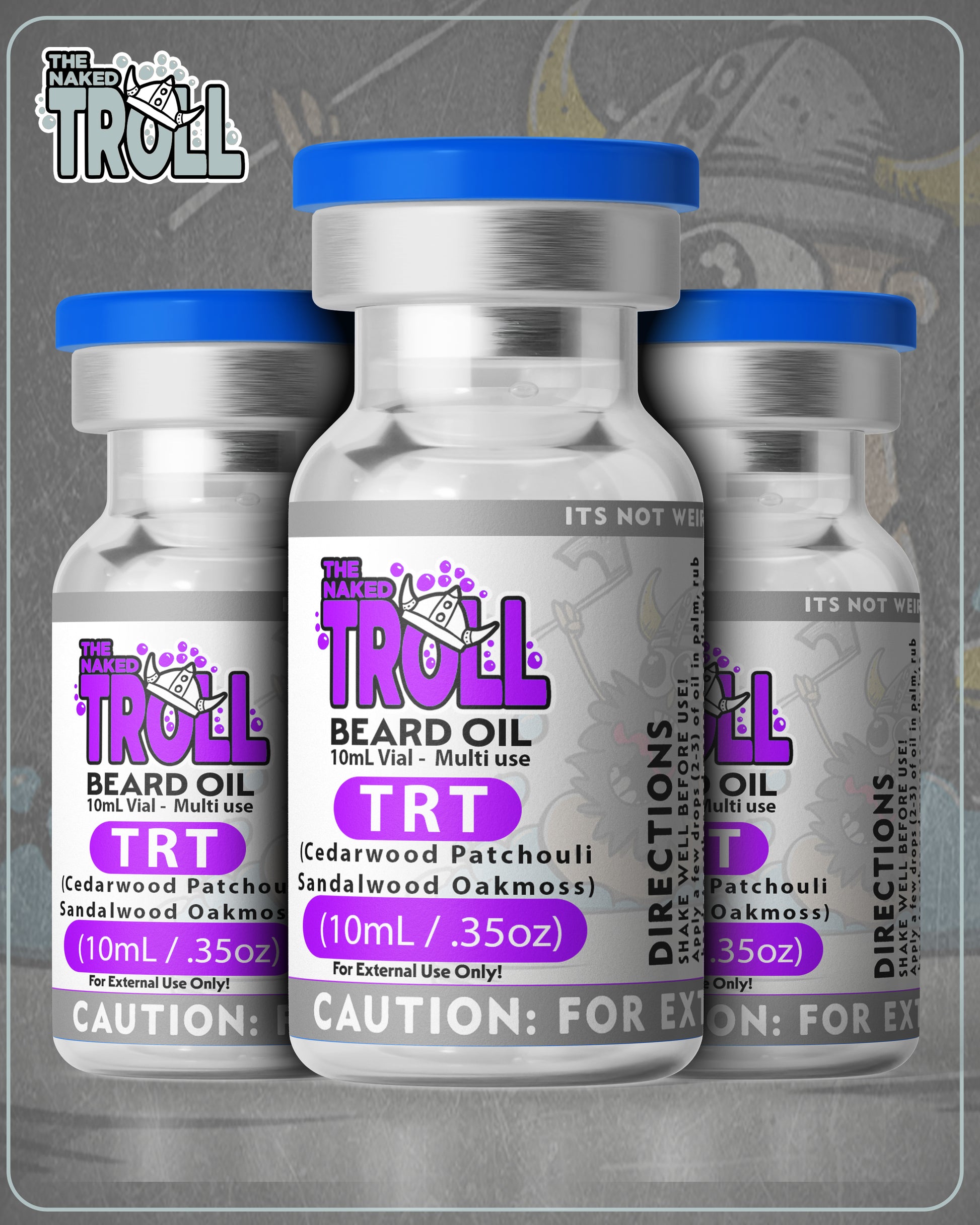 Beard Oil - TRT Vials
